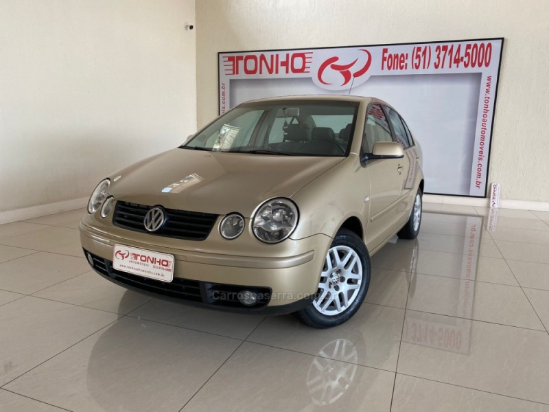 polo sedan 1.6 8v gasolina 4p manual 2003 lajeado