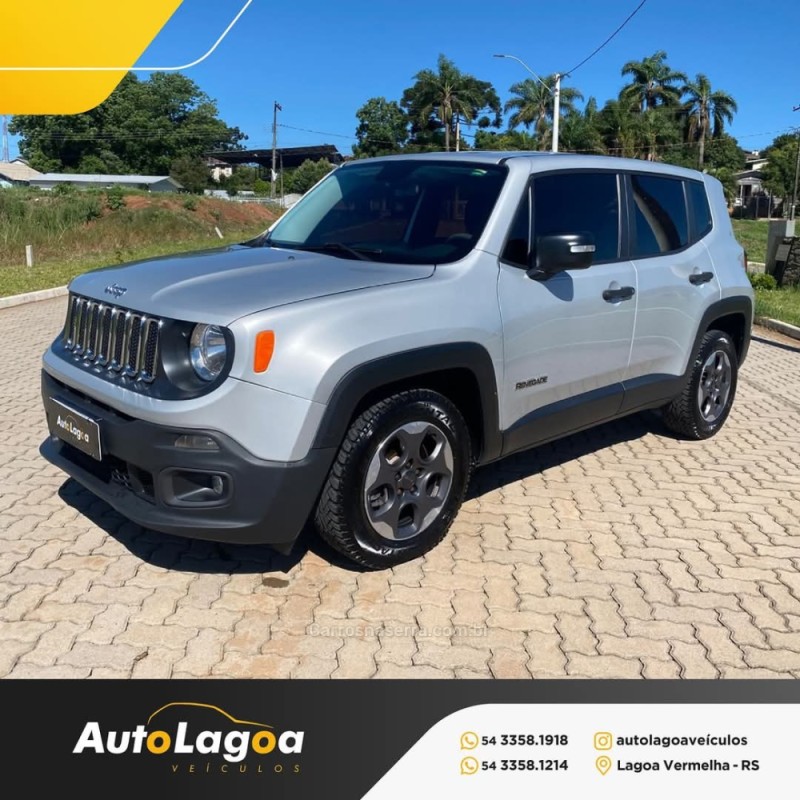 RENEGADE 1.8 16V FLEX SPORT 4P AUTOMÁTICO - 2016 - LAGOA VERMELHA