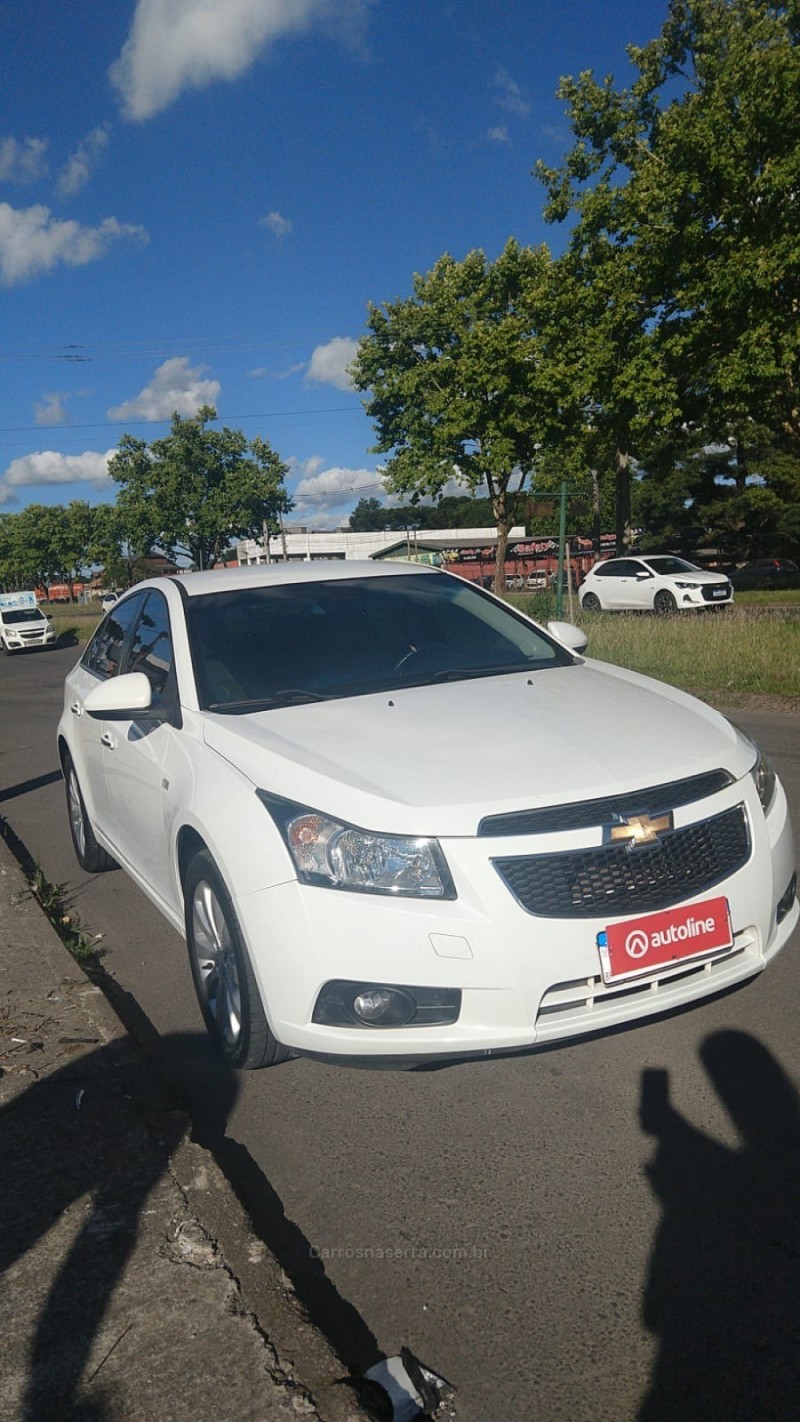 cruze 1.8 ltz 16v flex 4p automatico 2014 canela