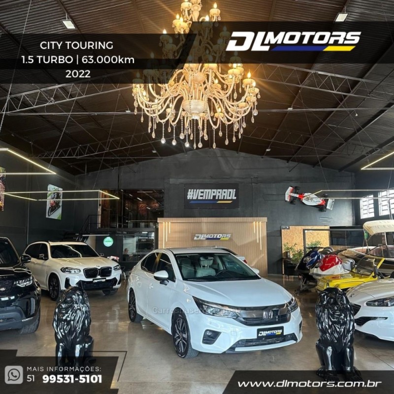 city 1.5 hatchback touring 16v flex 4p automatico 2022 lajeado