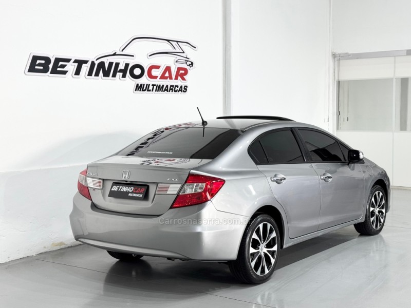 CIVIC 1.8 EXS 16V FLEX 4P AUTOMÁTICO - 2012 - ESTâNCIA VELHA