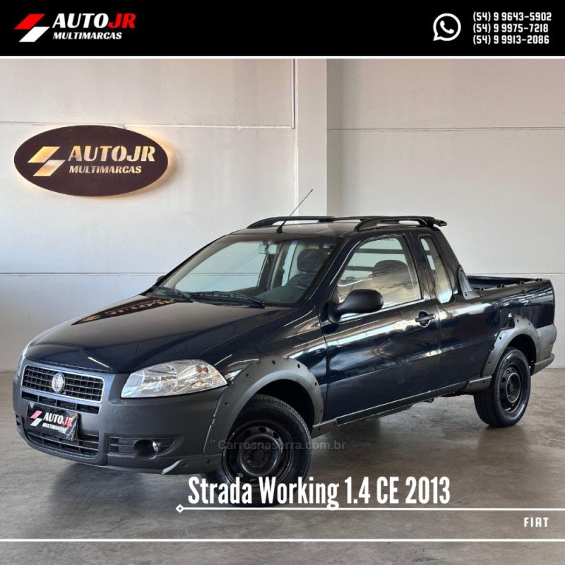 strada 1.6 mpi working ce 16v gasolina 2p manual 2013 vacaria