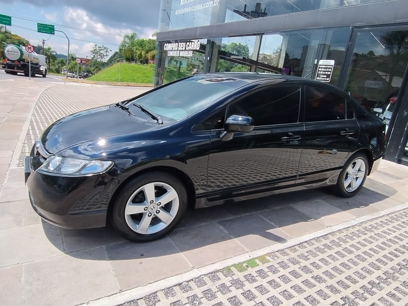 civic 1.8 lxs 16v flex 4p automatico 2008 caxias do sul