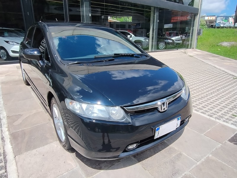 CIVIC 1.8 LXS 16V FLEX 4P AUTOMÁTICO - 2008 - CAXIAS DO SUL