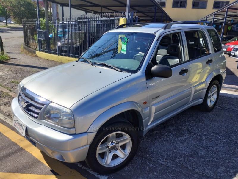 TRACKER 2.0 4X4 16V GASOLINA 4P MANUAL - 2008 - CAXIAS DO SUL