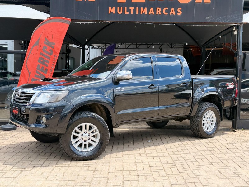 HILUX 3.0 SRV 4X4 CD 16V TURBO INTERCOOLER DIESEL 4P AUTOMÁTICO - 2013 - LAGOA VERMELHA