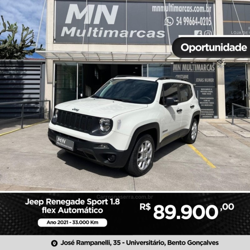 RENEGADE 1.8 16V FLEX SPORT 4P AUTOMÁTICO