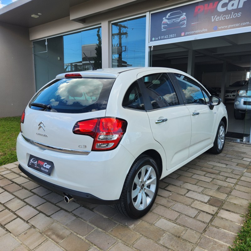 C3 1.6 EXCLUSIVE 16V FLEX 4P AUTOMÁTICO - 2014 - BENTO GONçALVES