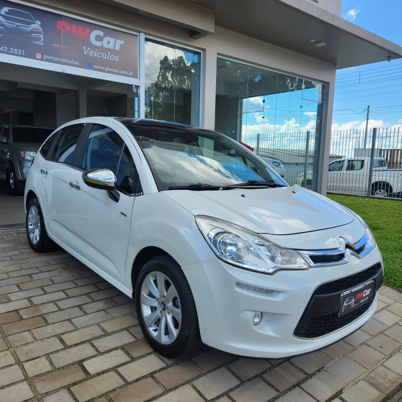 C3 1.6 EXCLUSIVE 16V FLEX 4P AUTOMÁTICO - 2014 - BENTO GONçALVES