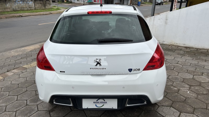 308 1.6 GRIFFE THP 16V GASOLINA 4P AUTOMÁTICO - 2014 - GRAVATAí