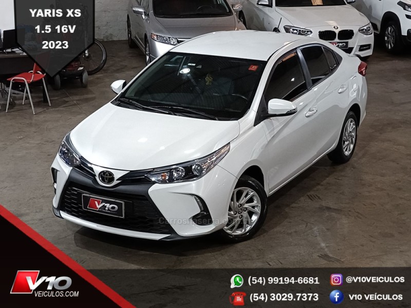 YARIS 1.5 XS SEDAN 16V FLEX 4P AUTOMÁTICO - 2023 - CAXIAS DO SUL