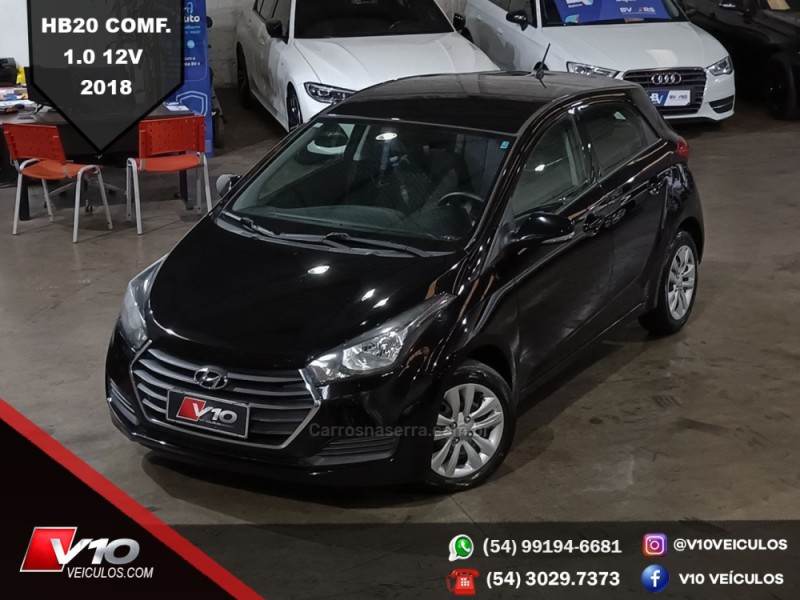 HB20 1.0 COMFORT PLUS 12V FLEX 4P MANUAL - 2018 - CAXIAS DO SUL