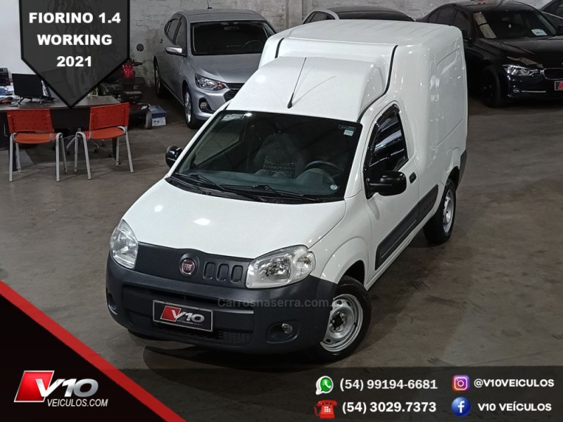 FIORINO 1.4 HARD WORKING FURGÃO EVO 8V FLEX 2P MANUAL - 2021 - CAXIAS DO SUL