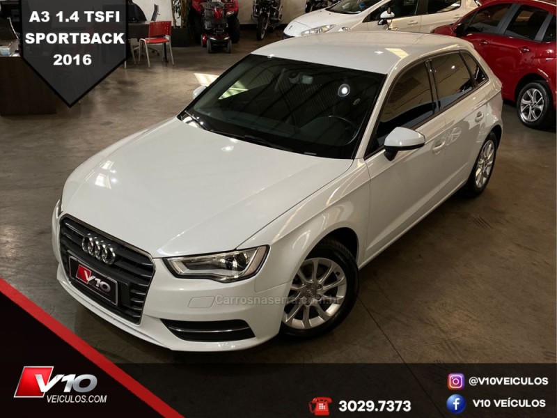 A3 1.4 TFSI SPORTBACK 16V GASOLINA 4P S-TRONIC - 2016 - CAXIAS DO SUL