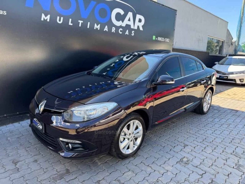 fluence 2.0 privilege 16v flex 4p automatico 2015 estancia velha