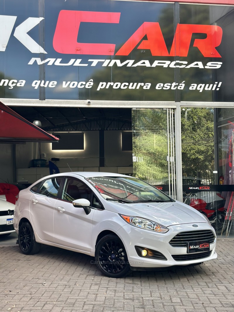 FIESTA 1.6 TITANIUM SEDAN 16V FLEX 4P AUTO - 2014 - ESTâNCIA VELHA