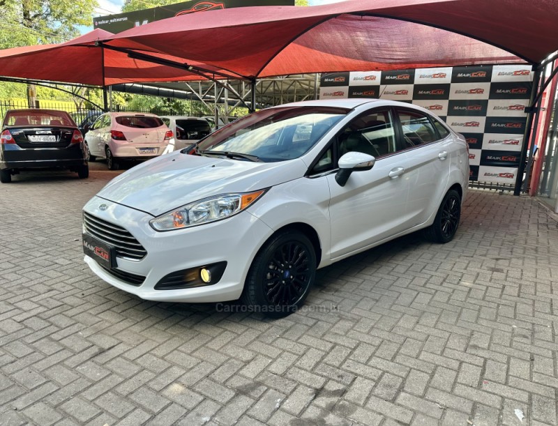 fiesta 1.6 titanium sedan 16v flex 4p auto 2014 estancia velha