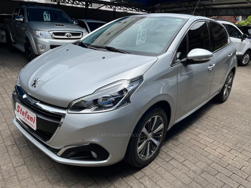 208 1.6 griffe 16v flex 4p automatico 2018 feliz