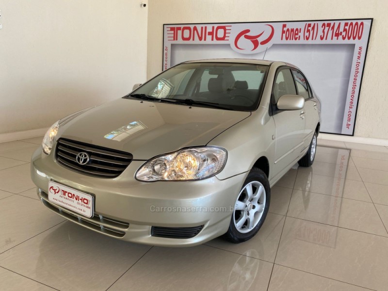 corolla 1.6 xli 16v gasolina 4p automatico 2003 lajeado