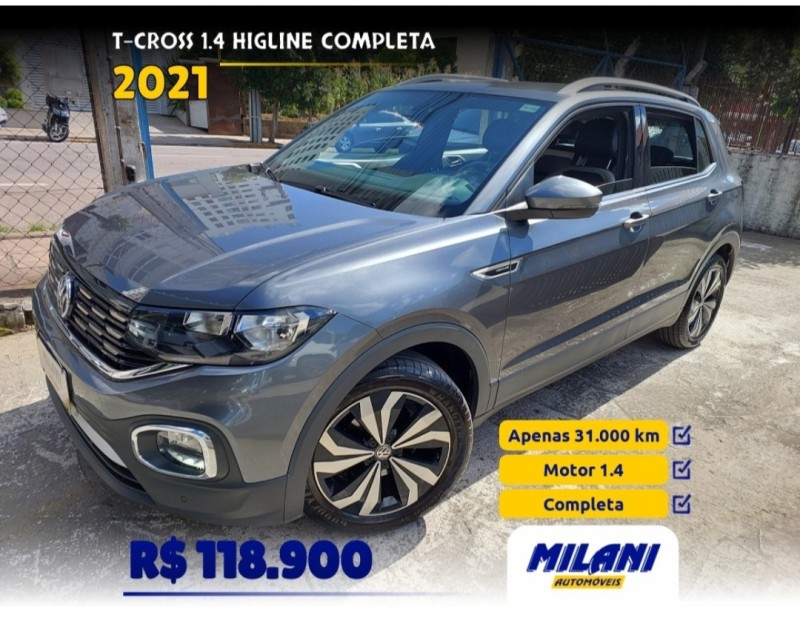 t cross 1.4 highline tsi 16v flex 4p automatico 2021 bento goncalves