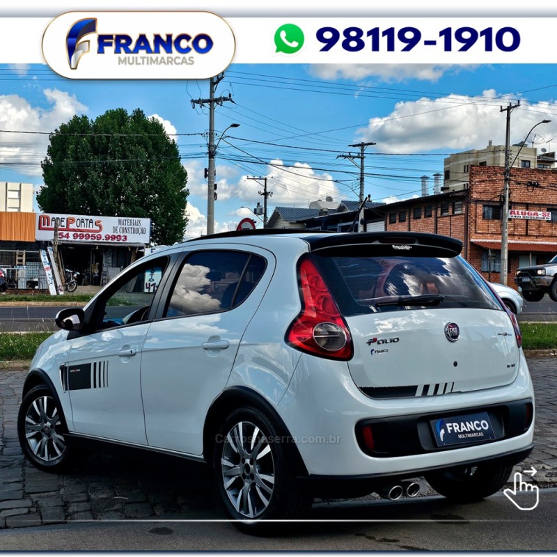 PALIO 1.6 MPI SPORTING 16V FLEX 4P MANUAL - 2013 - VACARIA