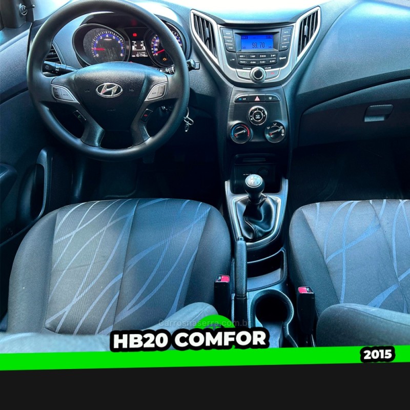 HB20 1.0 COMFORT 12V FLEX 4P MANUAL - 2015 - TAQUARA