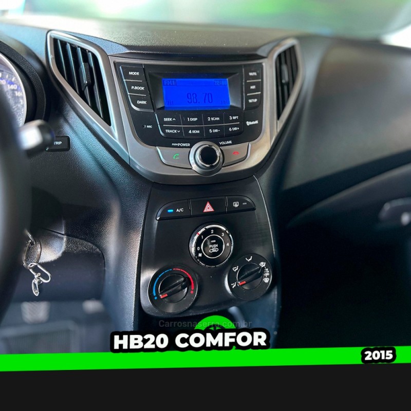 HB20 1.0 COMFORT 12V FLEX 4P MANUAL - 2015 - TAQUARA