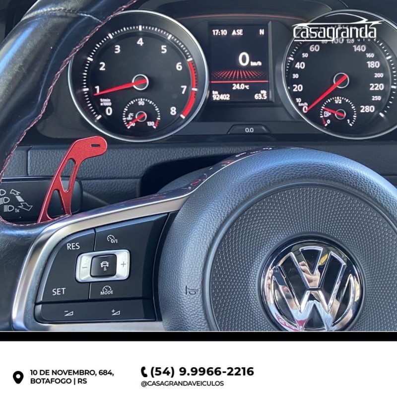 GOLF 2.0 TSI GTI 16V TURBO GASOLINA 4P AUTOMÁTICO - 2017 - BENTO GONçALVES