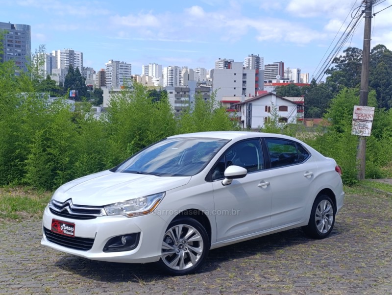 c4 lounge 1.6 tendance 16v turbo gasolina 4p automatico 2015 caxias do sul