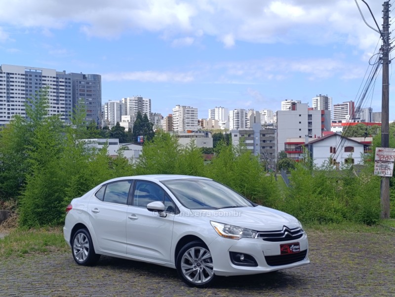 C4 LOUNGE 1.6 TENDANCE 16V TURBO GASOLINA 4P AUTOMÁTICO - 2015 - CAXIAS DO SUL