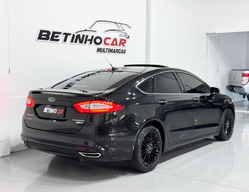 FUSION 2.0 TITANIUM GTDI ECOBOOST AWD AUTOMÁTICO - 2013 - ESTâNCIA VELHA