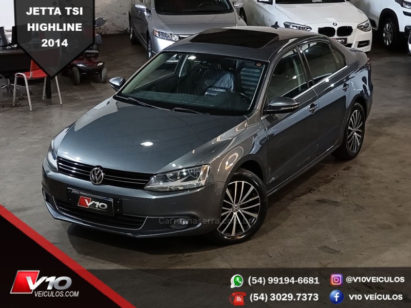 JETTA 2.0 TSI HIGHLINE 211CV GASOLINA 4P DSG - 2014 - CAXIAS DO SUL