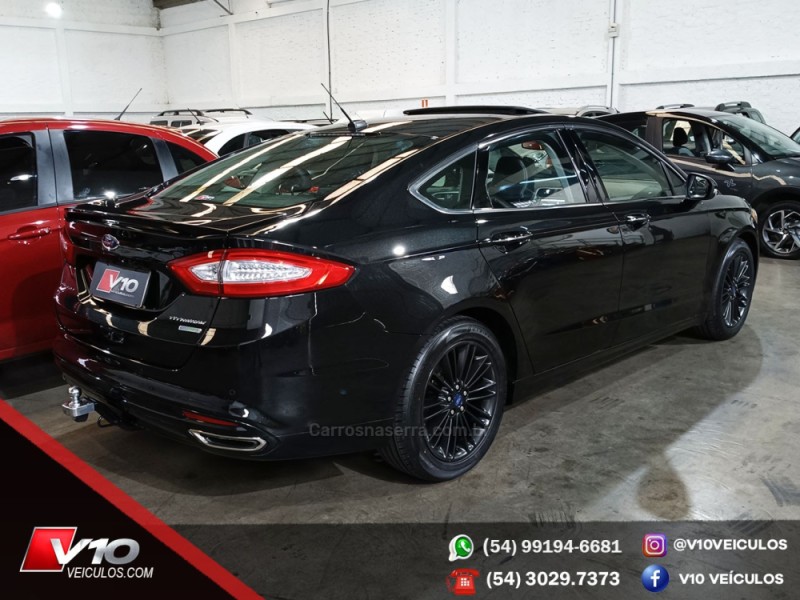 FUSION 2.0 TITANIUM GTDI ECOBOOST FWD GASOLINA 4P AUTOMÁTICO - 2015 - CAXIAS DO SUL