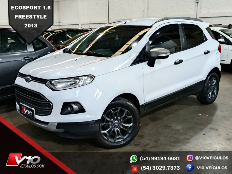 ecosport 1.6 freestyle 16v flex 4p manual 2013 caxias do sul