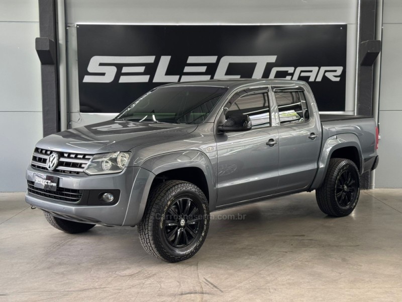 AMAROK 2.0 TRENDLINE 4X4 CD 16V TURBO INTERCOOLER DIESEL 4P AUTOMÁTICO - 2013 - NOVO HAMBURGO