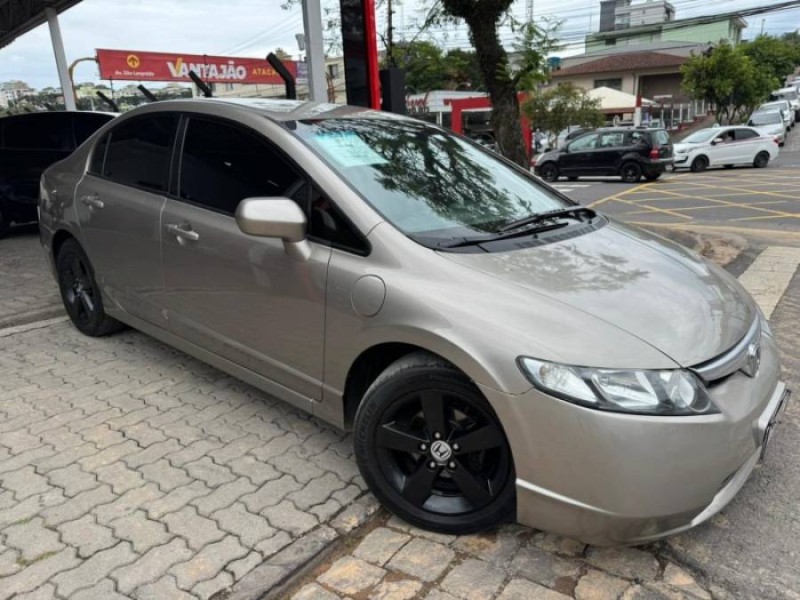 civic 1.8 lxs 16v gasolina 4p manual 2008 caxias do sul