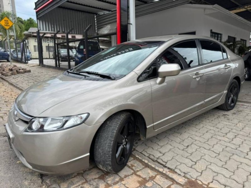 CIVIC 1.8 LXS 16V GASOLINA 4P MANUAL - 2008 - CAXIAS DO SUL