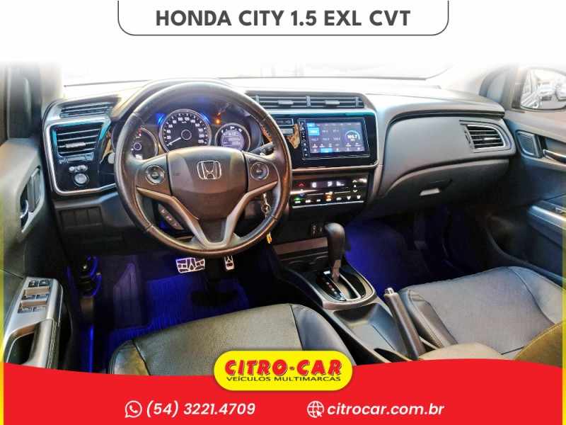 CITY 1.5 EXL 16V FLEX 4P AUTOMÁTICO - 2018 - CAXIAS DO SUL