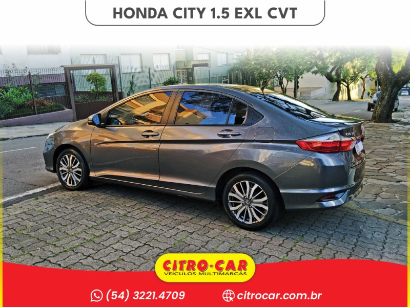 CITY 1.5 EXL 16V FLEX 4P AUTOMÁTICO - 2018 - CAXIAS DO SUL