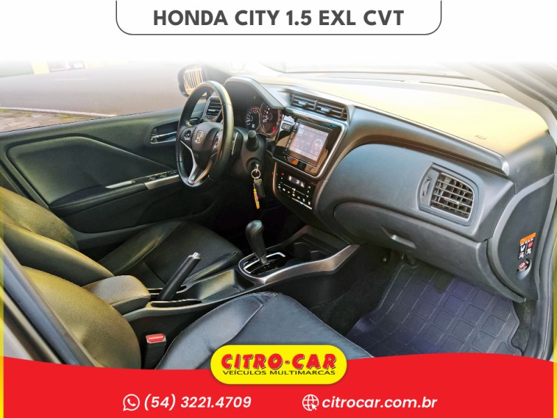 CITY 1.5 EXL 16V FLEX 4P AUTOMÁTICO - 2018 - CAXIAS DO SUL