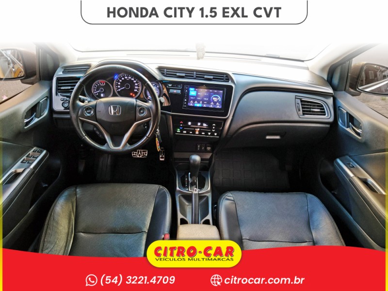 CITY 1.5 EXL 16V FLEX 4P AUTOMÁTICO - 2018 - CAXIAS DO SUL