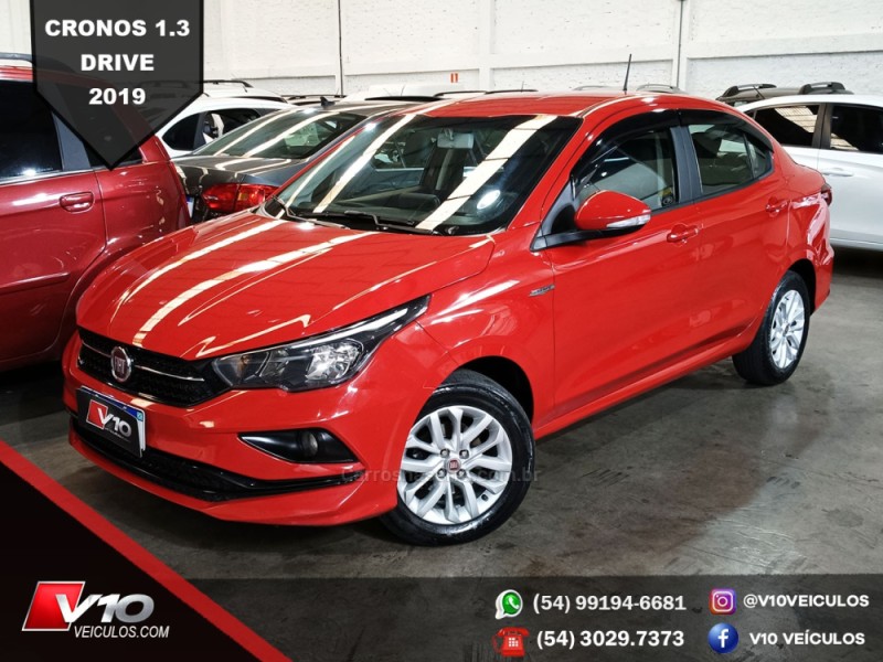 cronos 1.3 drive 8v flex 4p manual 2019 caxias do sul