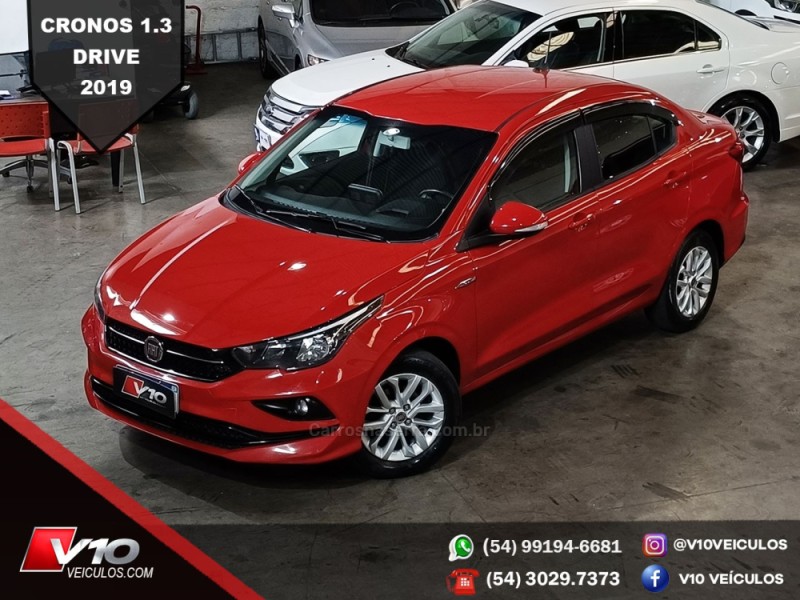 CRONOS 1.3 DRIVE 8V FLEX 4P MANUAL - 2019 - CAXIAS DO SUL