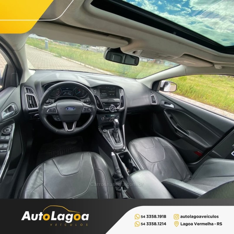 FOCUS 2.0 TITANIUM PLUS 16V FLEX 4P AUTOMÁTICO - 2016 - LAGOA VERMELHA