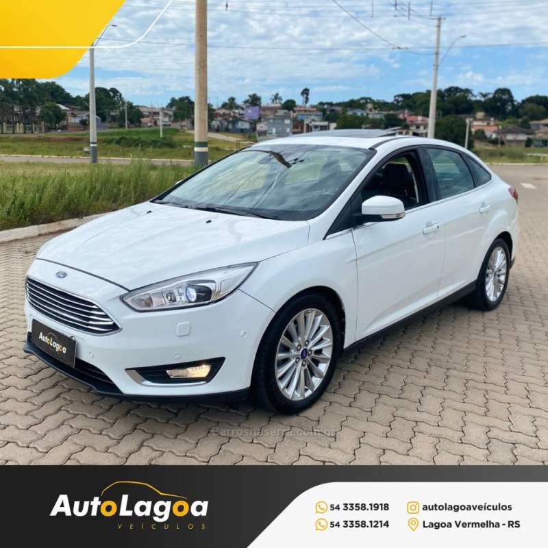 FOCUS 2.0 TITANIUM PLUS 16V FLEX 4P AUTOMÁTICO - 2016 - LAGOA VERMELHA