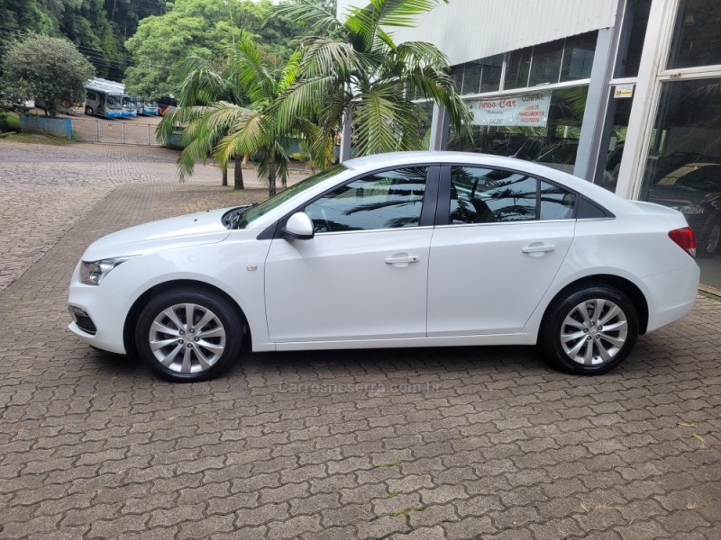 CRUZE 1.8 LT 16V FLEX 4P AUTOMÁTICO - 2015 - NOVA PRATA