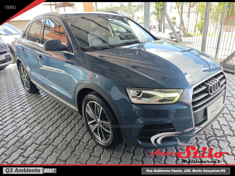 Q3 1.4 TFSI AMBIENTE FLEX 4P S TRONIC - 2017 - BENTO GONçALVES