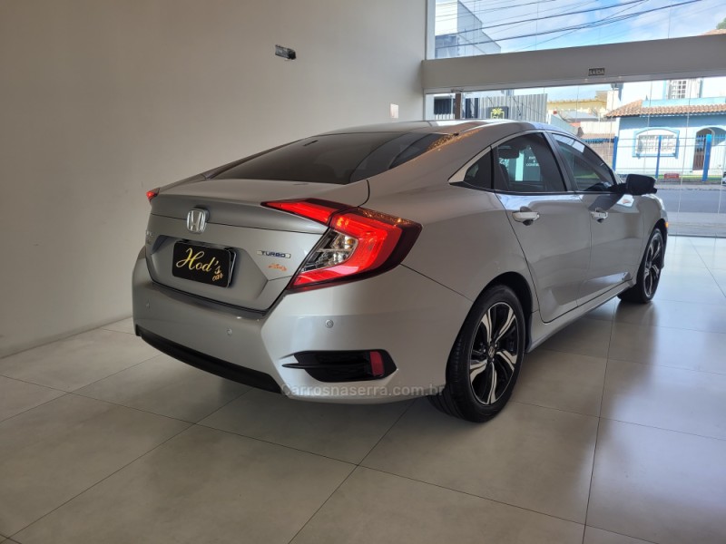 CIVIC 1.5 16V TOURING TURBO GASOLINA 4P AUTOMÁTICO - 2017 - CANELA