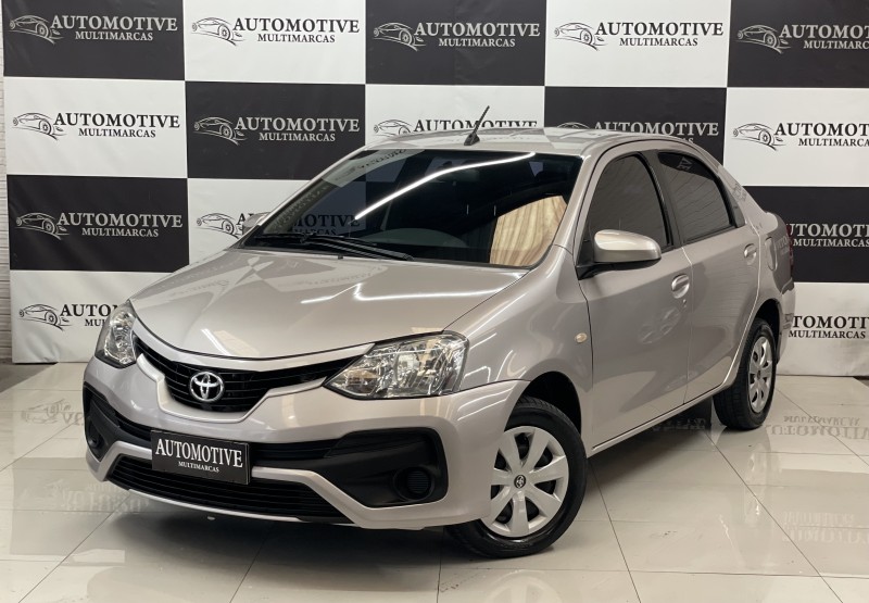 etios 1.5 xs sedan 16v flex 4p automatico 2018 caxias do sul