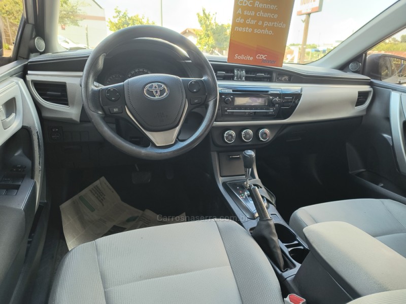 COROLLA 1.8 GLI 16V FLEX 4P AUTOMÁTICO - 2015 - BENTO GONçALVES